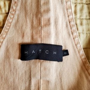Hatch dusty rose overalls